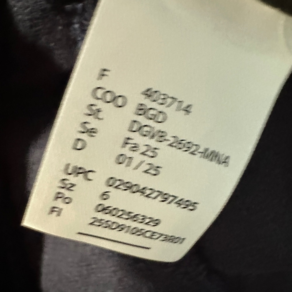 Gloria Vanderbilt Women's 6 Amanda Corduroy Pants Midnight Affair Stretch NEW - Picture 9 of 11